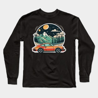 Porsche 911 | Vintage Car Long Sleeve T-Shirt